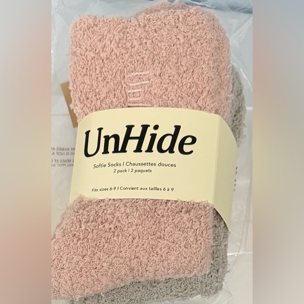 Unhide Softie Lounge Socks - Set of Two